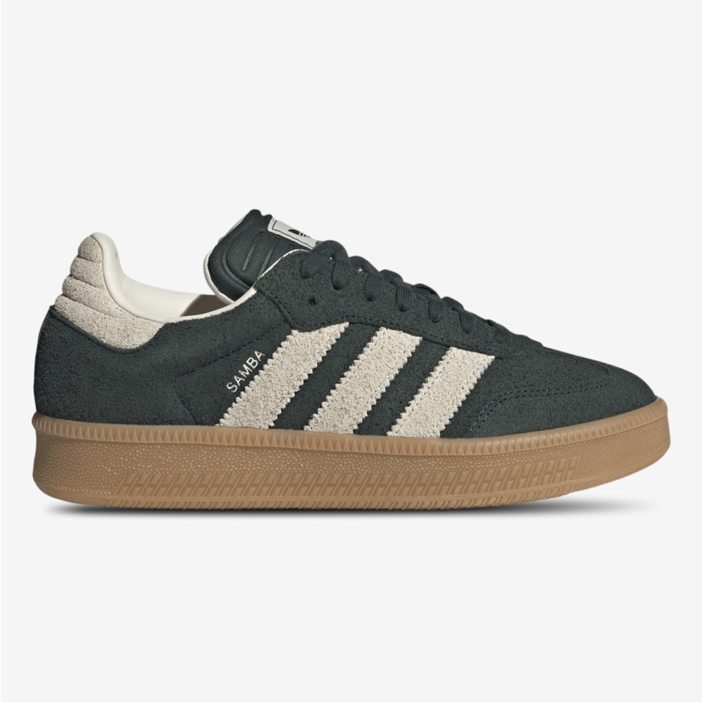 NWT dark green Adidas Samba XLG Sneakers